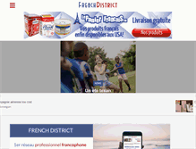 Tablet Screenshot of frenchdistrict.com